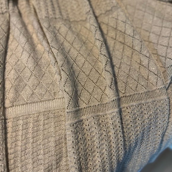 Dex long vest with gold thread - Picture 5 of 6